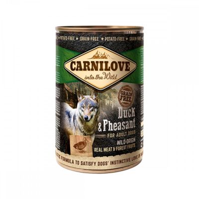 Carnilove Wild Meat ankka & fasaani 400g