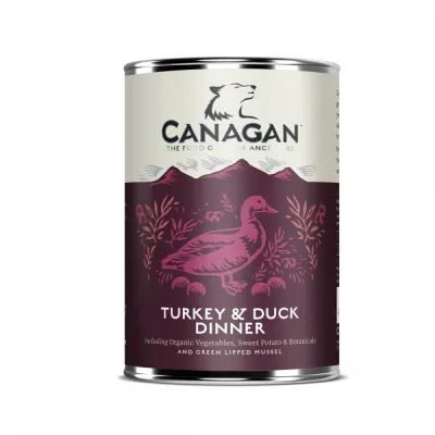 Canagan Dinner kalkkuna-ankka, 400g, kuva 1 / 1