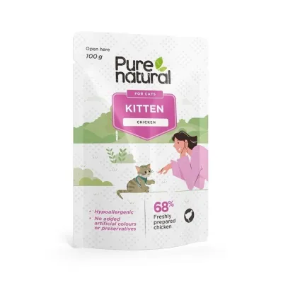 Purenatural Kitten kana & riisi, 100g, kuva 1 / 1