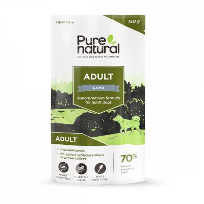 Purenatural Adult lammas, 150g