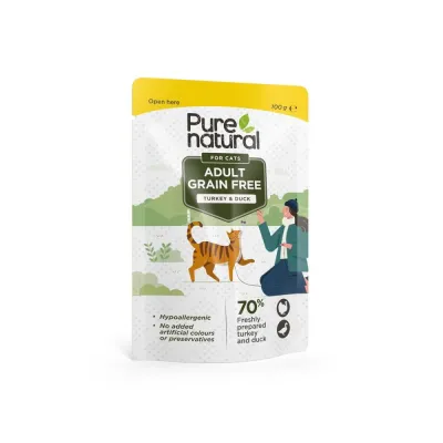 Purenatural Adult kalkkuna & ankka, 100g, kuva 1 / 1
