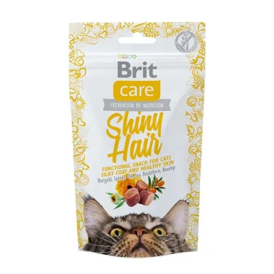Brit Care Cat Snack Shiny Hair 50 g, kuva 1 / 1