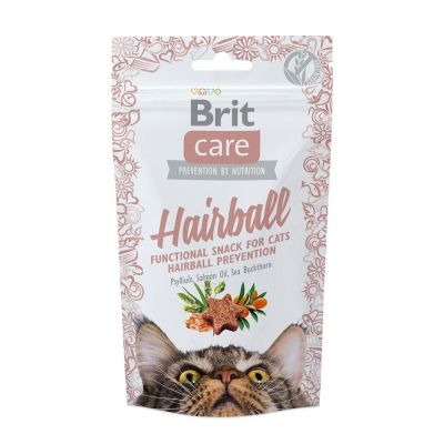 Brit Care Cat Snack Hairball 50 g
