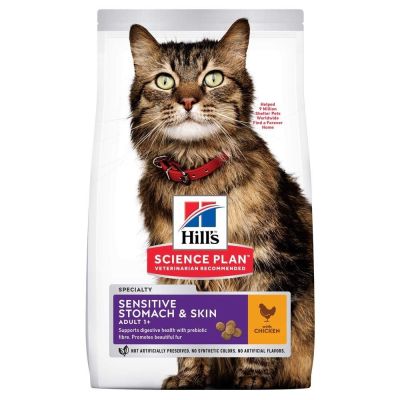 Hill's SP Feline Sensitive Skin & Stomach Chicken (1,5 kg)