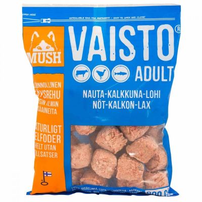 MUSH Vaisto® Sininen nauta-kalkkuna-lohi (800 g)