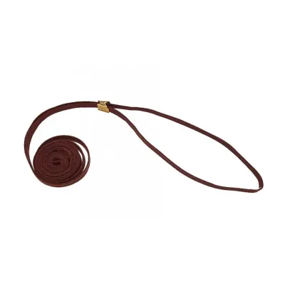 Näyttelytalutin Resco Slide Clip, 5 mm x 146 cm (Vaaleanruskea)
