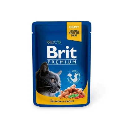 Brit Premium lohi & taimen, 100g, kuva 1 / 1