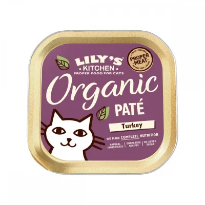 Lily's Kitchen Cat Organic kalkkuna 85 g, kuva 1 / 1