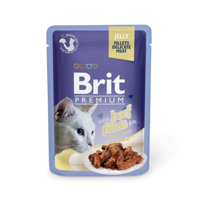 Brit Premium lihapaloja hyytelössä, 85g