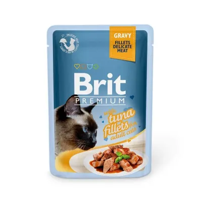Brit Premium tonnikalapaloja kastikkees. 85g, kuva 1 / 1