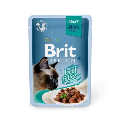 Brit Premium lihapaloja kastikkeessa, 85 g, kuva 1 / 1