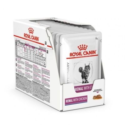 Royal Canin Veterinary Diets Royal Canin Renal Cat Chicken wet, 12 x 85 g
