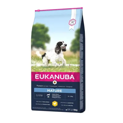 Eukanuba Mature Medium (15 kg), kuva 1 / 1