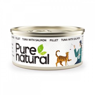 Purenatural Fillet tonnikala & lohi 70g