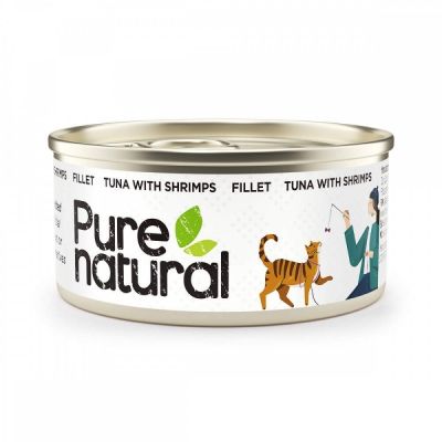 Purenatural Fillet tonnikala & katkarapu 70 g