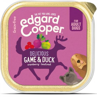 Edgard & Cooper Dog riista & ankka (150 g)