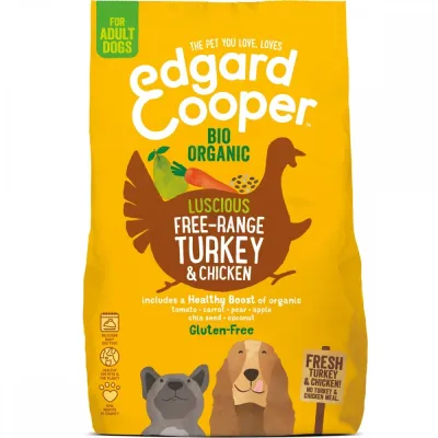 Edgard & Cooper Organic Turkey & Chicken (2,5 kg), kuva 1 / 1