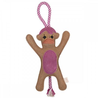 Gaia Suede apina kahvalla, ruskea/pinkki