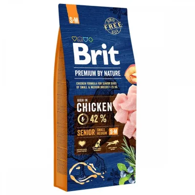 Brit Premium by Nature Senior S+M 15 kg (15 kg), kuva 1 / 1