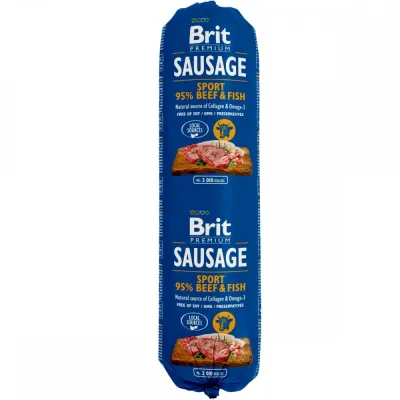 Brit Premium makkara Sport liha & kala 800g, kuva 1 / 1