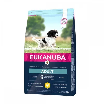 Eukanuba Adult Medium (3 kg), kuva 1 / 1