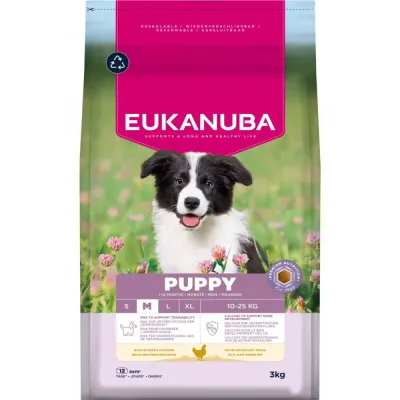 Eukanuba Puppy Medium (3 kg), kuva 1 / 1