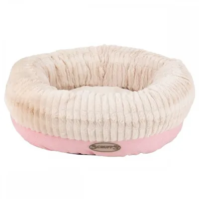 Koiran peti Scruffs Ellen Donitsi pinkki (XL)