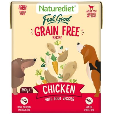 Naturediet Grain Free kana (390 g)