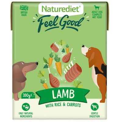 Naturediet Feel Good lammas (390 gram)
