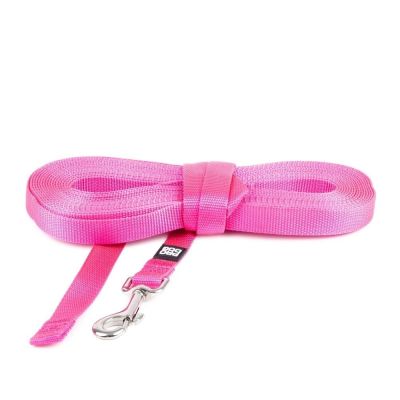 Pro Dog Nylon-koulutusliina pinkki (15 m)