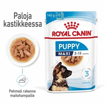 Royal Canin Maxi Puppy Wet 10x140g, kuva 1 / 1