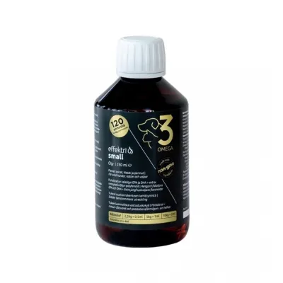 Effektri omega-3-öljy koiralle ja kissalle (250 ml)