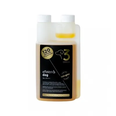 Effektri omega-3-öljy koiralle ja kissalle (500 ml)