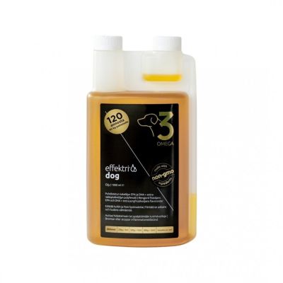Effektri omega-3-öljy koiralle ja kissalle (1 l)