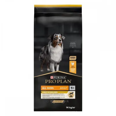 Purina Pro Plan Pro Plan All Sizes Adult Light/Sterilise (14 kg), kuva 1 / 1