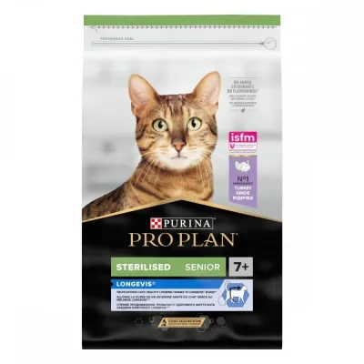 Purina Pro Plan Pro Plan Sterilised Cat 7+ Turkey (10 kg), kuva 1 / 1
