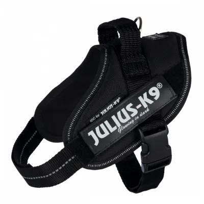 Julius-K9 IDC Power koiran valjaat, musta (1)