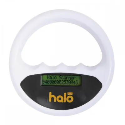 Mikrosirunlukija Halo Scanner (Valkoinen)