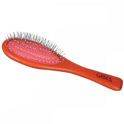 Ideal Dog Harja Classic puuvarrella pyöreät piikit