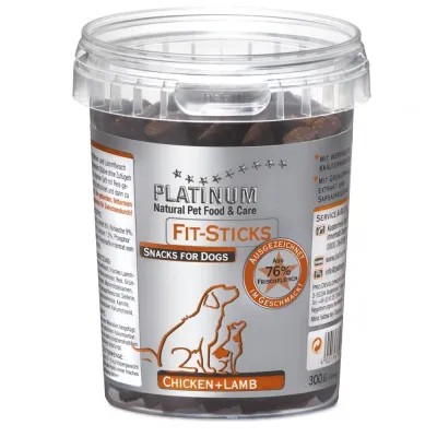 Platinum Fit Sticks Kana & lammas, 300g