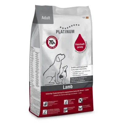 Platinum Adult Lammas, puolikostea (5 kg)