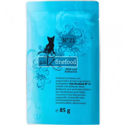 Catz Finefood N°21 riista & puna-ahven (85 g)