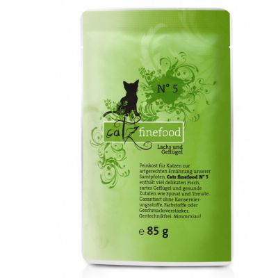 Catz Finefood N°5 lohi & siipikarja (85 g)
