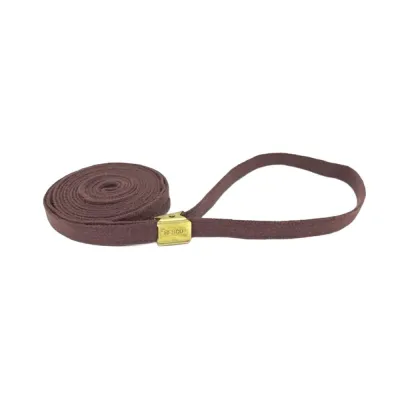 Näyttelytalutin Resco Slide Clip Cordo Hyde, 10 mm x 152 cm (Vaaleanruskea)