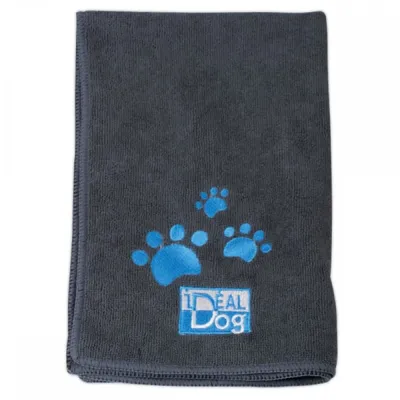 Mikrokuitupyyhe Ideal Dog 2 kpl, harmaa (40 x 60 cm), kuva 1 / 1