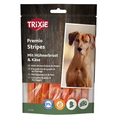 Trixie Premio Cheese Chicken Stripes, kuva 1 / 1