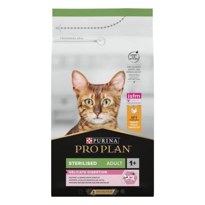 Purina Pro Plan Sterilised Adult 1+ Delicate Digestion kana (1,5 kg)