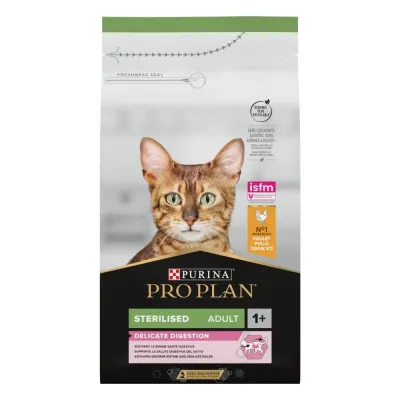 Purina Pro Plan Sterilised Adult 1+ Delicate Digestion kana (1,5 kg), kuva 1 / 1