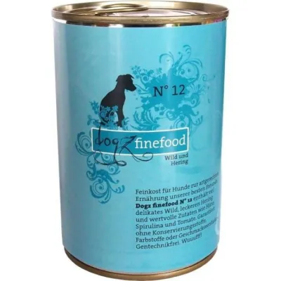 Dogz Finefood N°12 riista & silli (400 g)