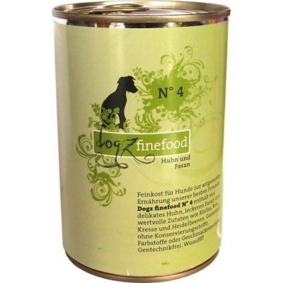 Dogz Finefood N°4 kana & fasaani (400 g)
